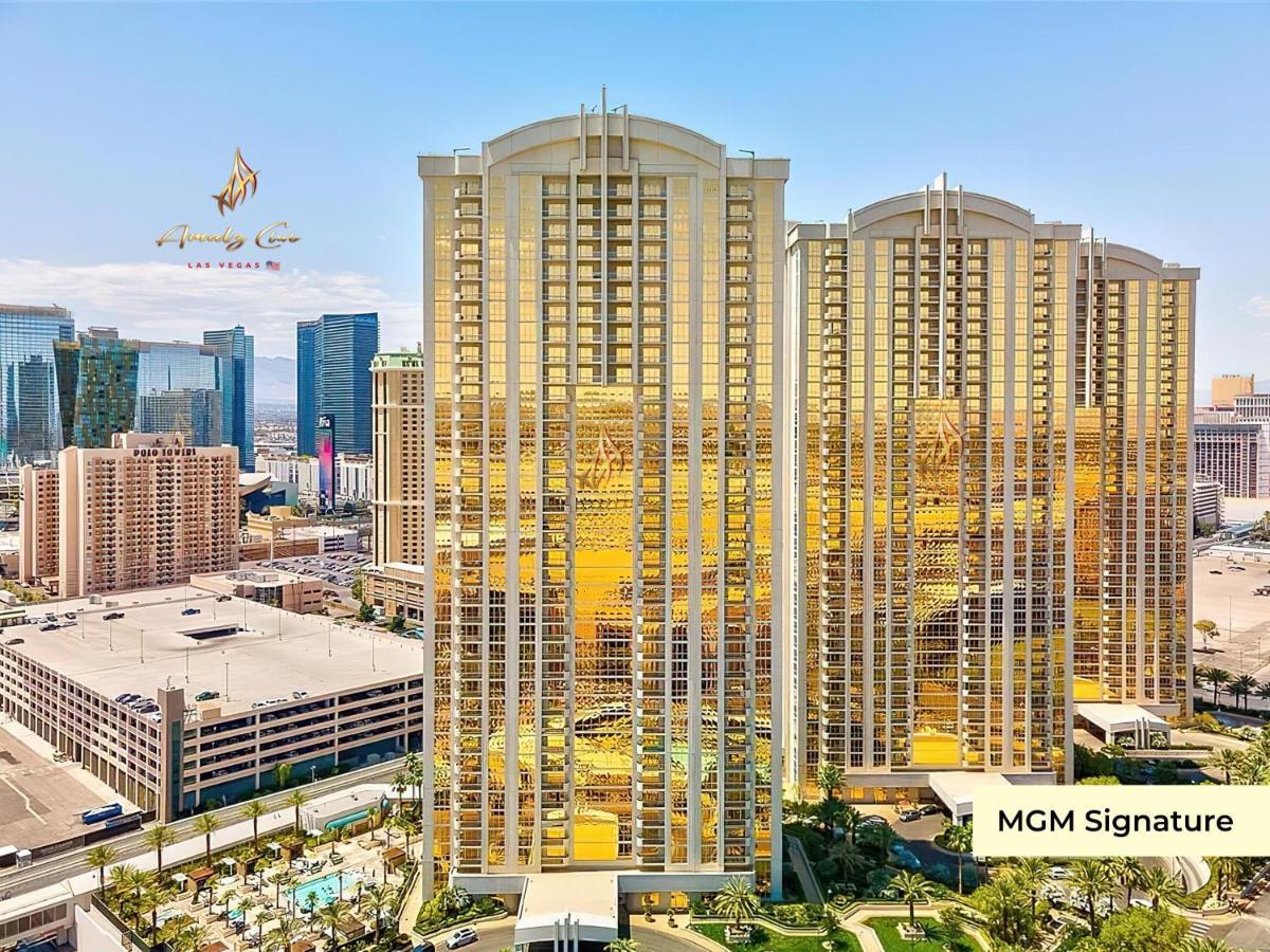 Amalz 1 Bedroom 2 Bathroom Balcony Suites At Mgm Signature ! Las Vegas Kültér fotó